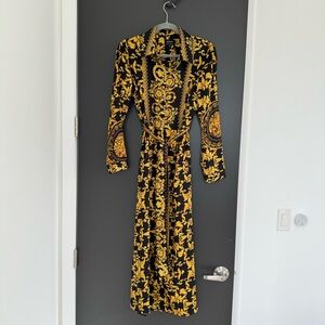 Bardot Versace inspired dress